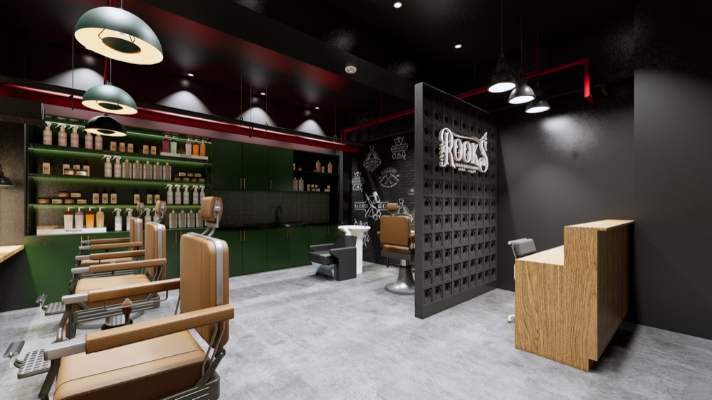 Rooks Barber — visualisation 6.